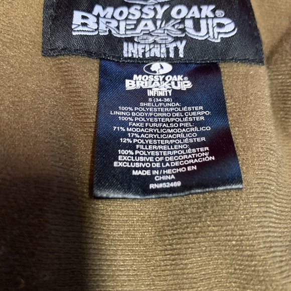 Women’s Small MossyOak Winter Coat wore once - Picture 3 of 4